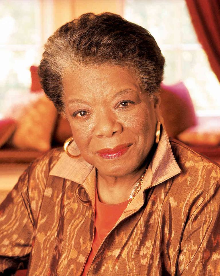 how has maya angelou contribute to society
